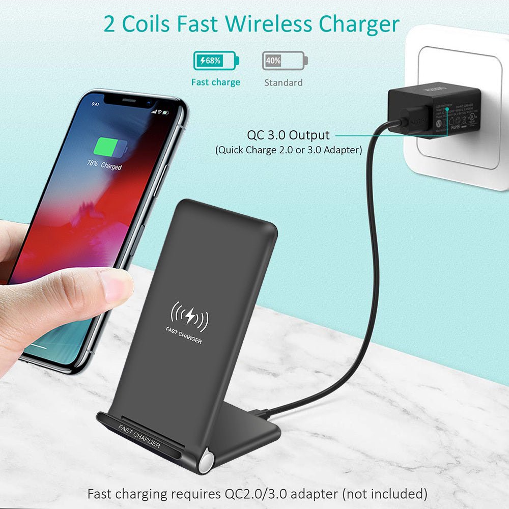 Folding Wireless Charger Stand Top Selling ⭐⭐⭐⭐⭐ (372)
