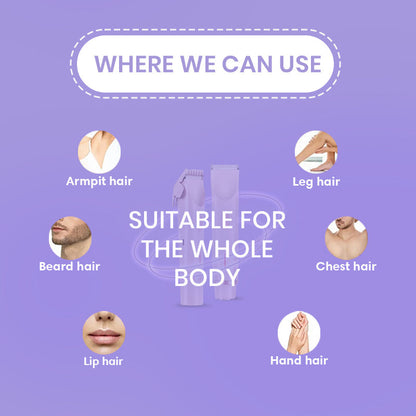 2 in 1 Women Body Shaver - Dual Side Heads (Quick & Easy)