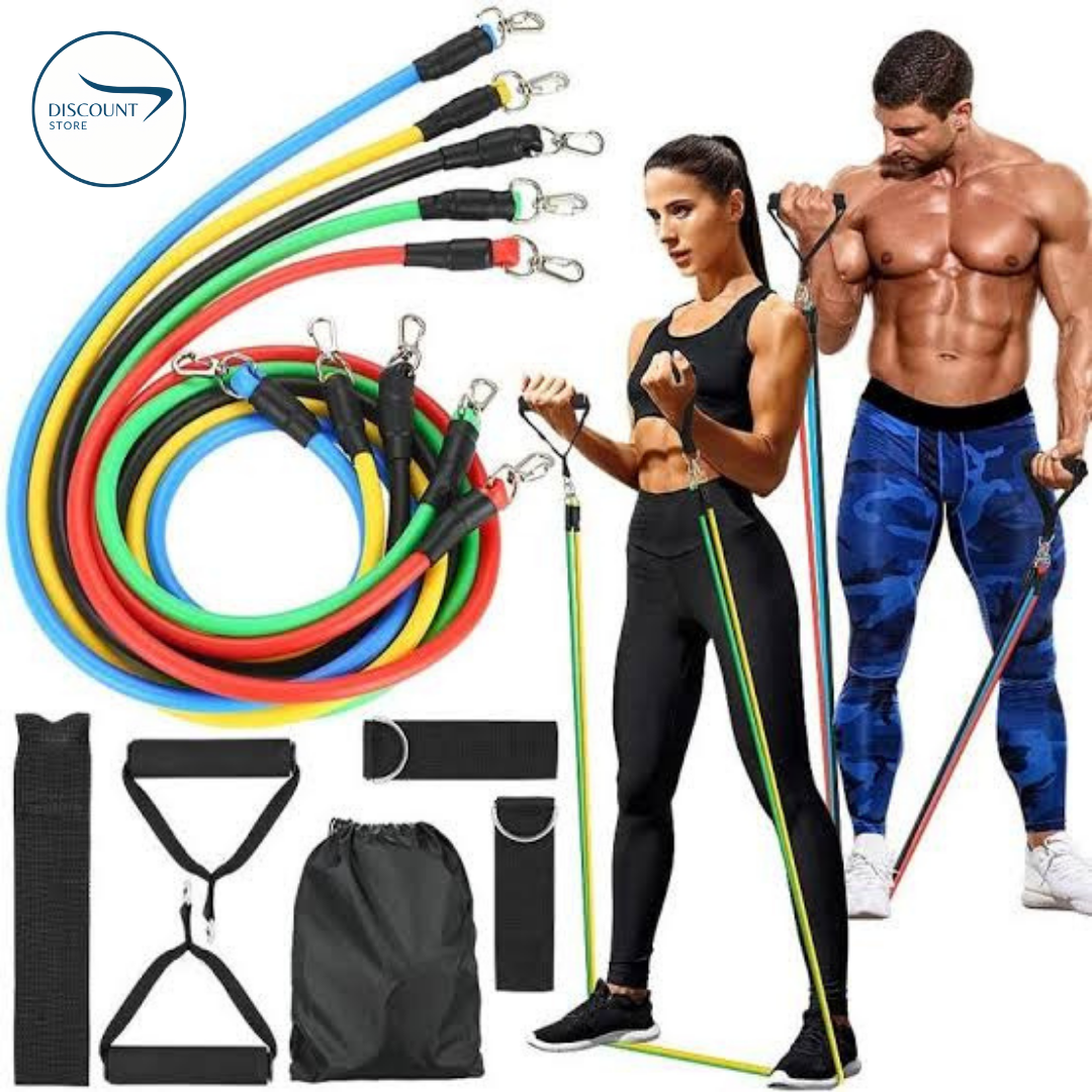 Fitness Resistance Bands Set