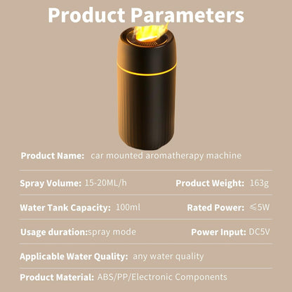 Flame Aroma Diffuser Automatic Sprayer