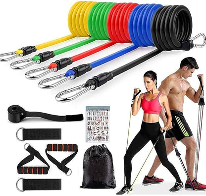 Fitness Resistance Bands Set