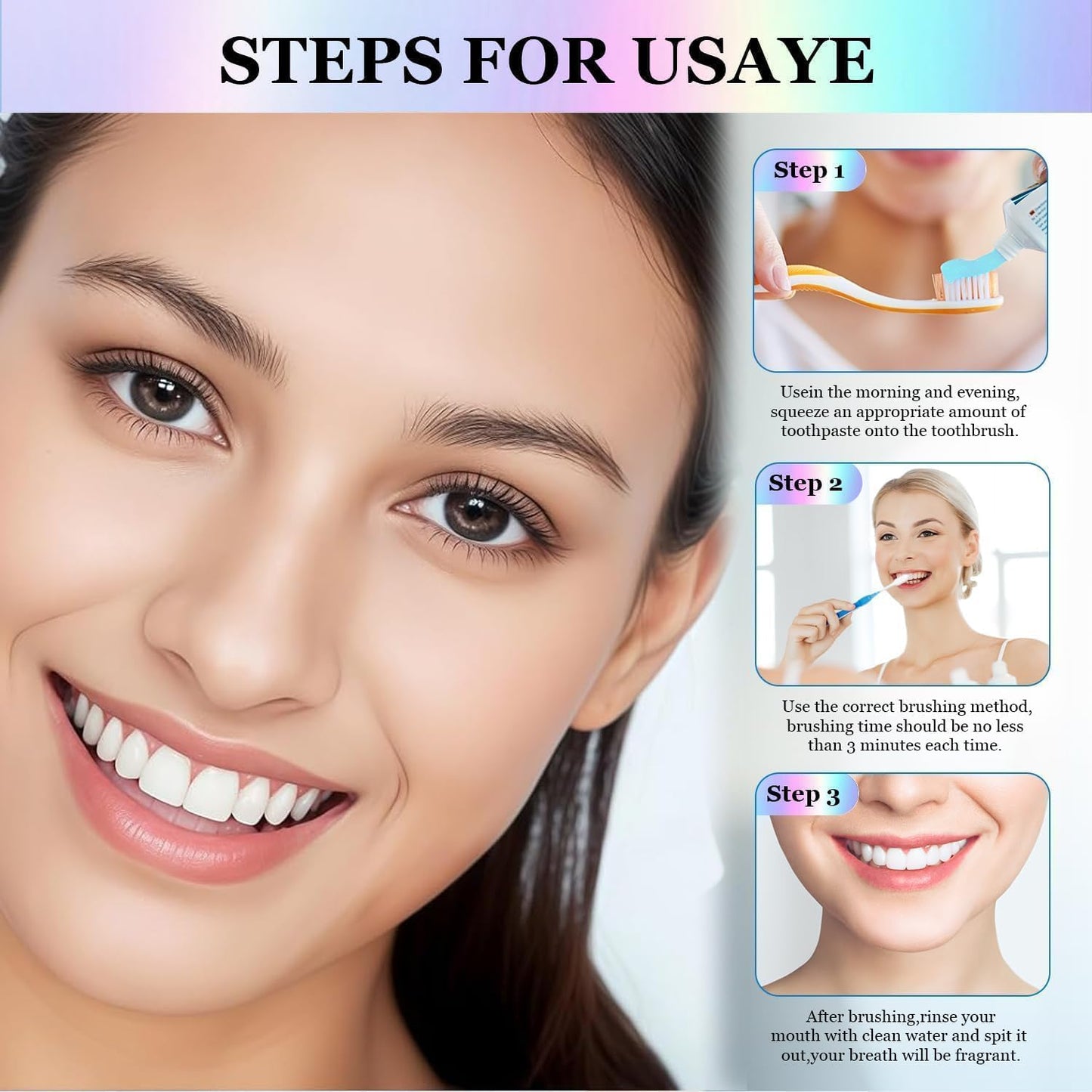 Niacinamide Whitening Toothpaste 100g Container
