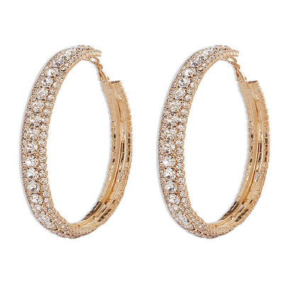 European And American Style Simple Big Ear Ring Women