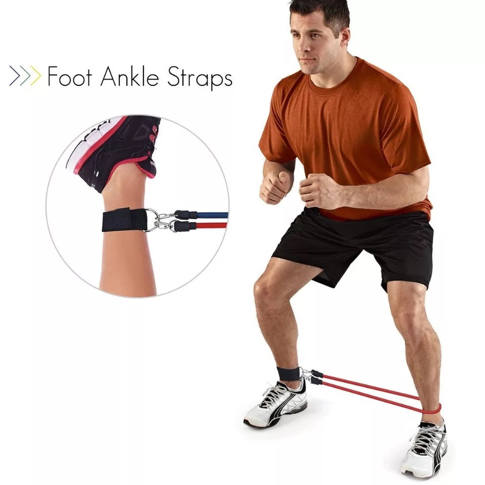 Fitness Resistance Bands Set