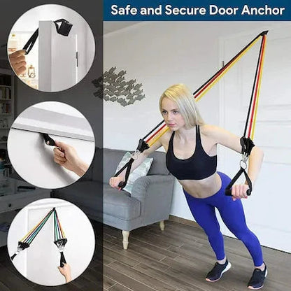 Fitness Resistance Bands Set