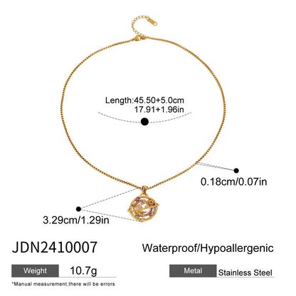 Stainless Steel XINGX Pendant Necklace