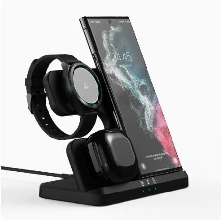 Smart 3 in 1 Wireless Charging Station: Apple, iWatch, Airpods