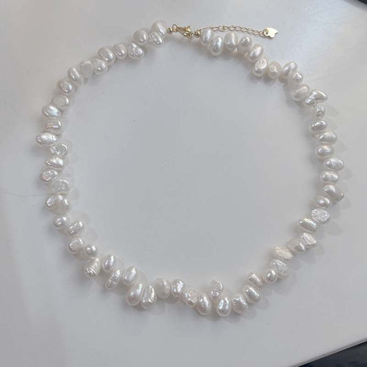 Women's Pearl Necklace Natural Niche